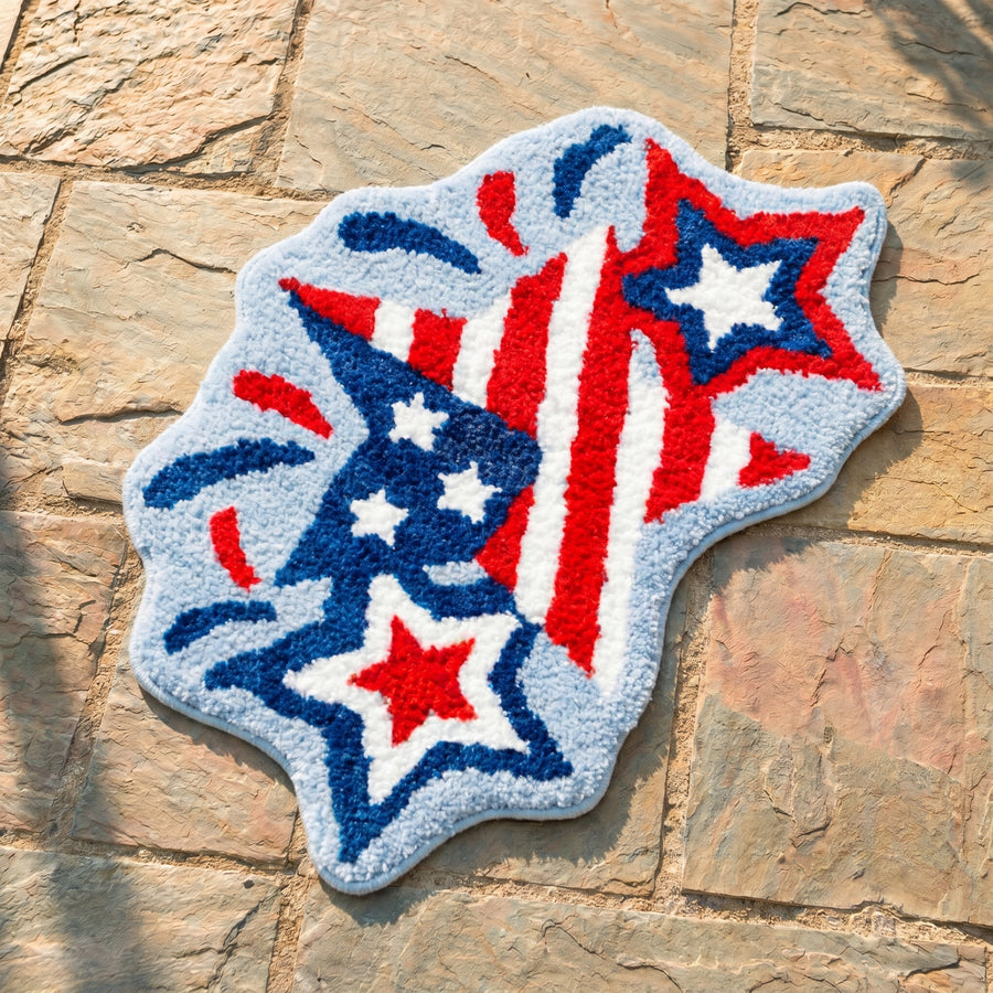 Stars & Stripes Tufted Rug