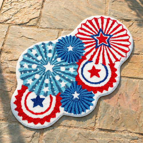 Stars & Stripes Tufted Rug