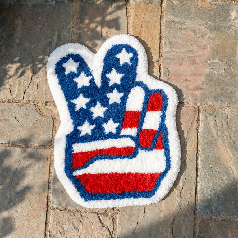 Stars & Stripes Tufted Rug